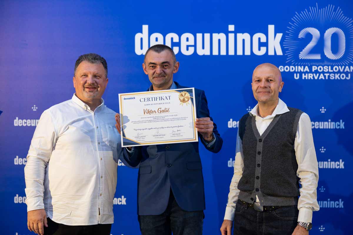 Deceuninck svečano obilježio 20 godina uspješnog poslovanja u Hrvatskoj